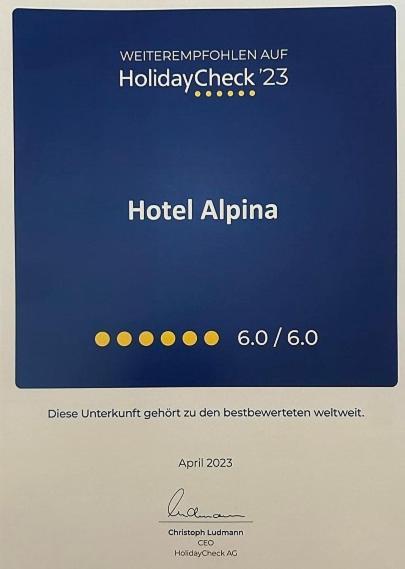 Hotel Alpina Клайнарль Екстер'єр фото